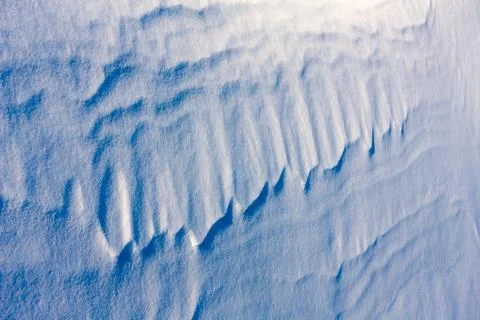 Snow surface - winter background Stock Photos