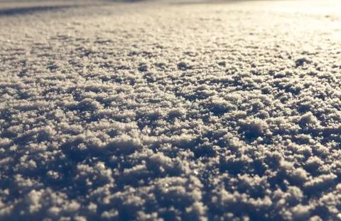 Snow surface, winter 스톡 사진