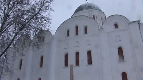 Snow temple 4 Stock Footage 10699343