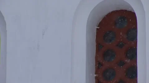 Snow temple 5 Stock Footage 10699342