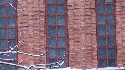 Snow temple 9 Stock Footage 10699340