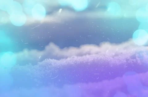 Snow texture in blue tone Fotos Stock