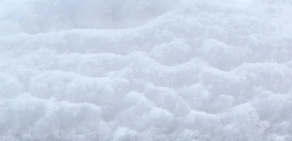 Snow texture close-up. Stock Photos