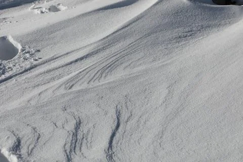 Snow texture. Snow background. Foto stock