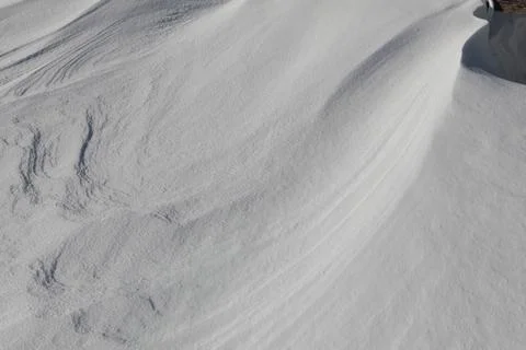 Snow texture. Snow background. Foto stock
