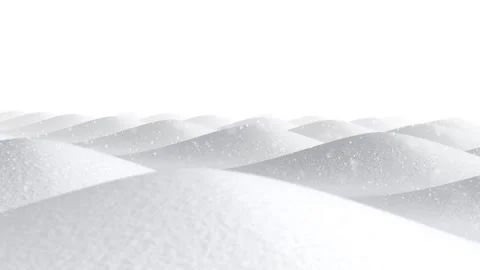 Snow textured layer hills with snowfall loop background Stock Footage 337662750