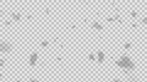 Snow Top Down +Alpha Stock-Footage 65488965