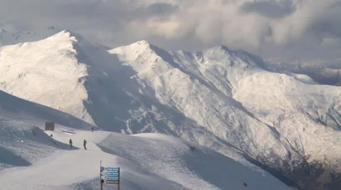 Snow trail Motion JPEG Stock Footage 907642