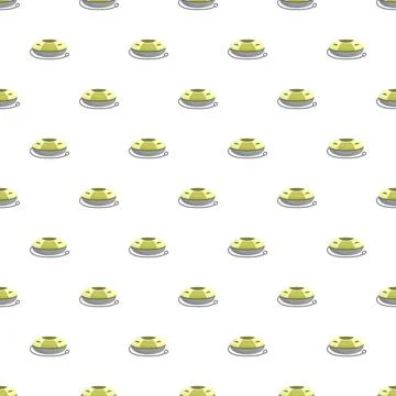 Snow tube seamless pattern for winter fun activities イラスト素材