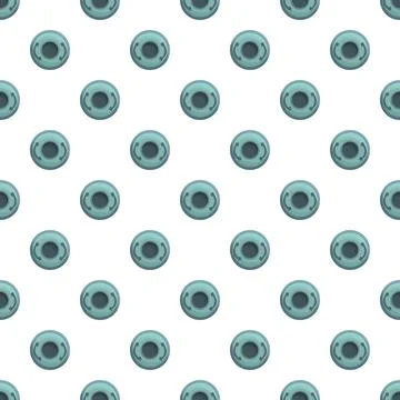 Snow tubes repeating pattern for winter sport activities Stock Illustration