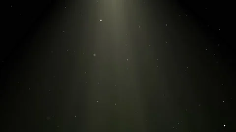 Snow under the glow Stockbeeldmateriaal 238017905