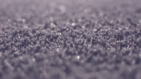 Snow is very close-up. Structure. Video stock 70046834