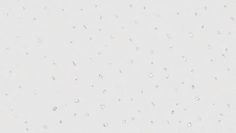 Snow video transition on black screen. Stock Footage 300615447
