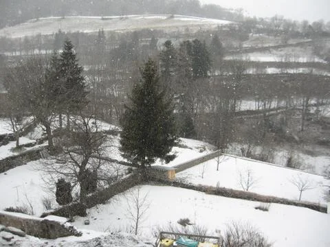 Snow view Stock Photos