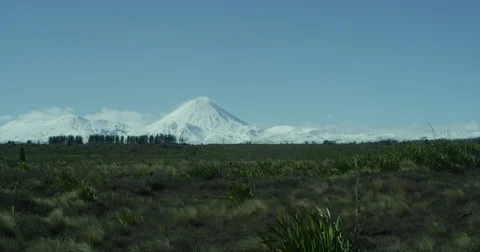 Snow Volcano Stock Footage 54643442