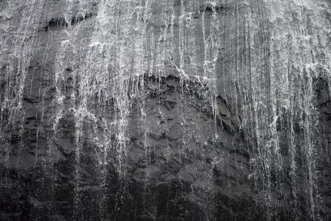 Snow Waterfall Stock Photos