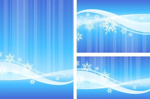 Snow Wave Background Stock Illustration