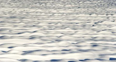 Snow waves Stock Photos