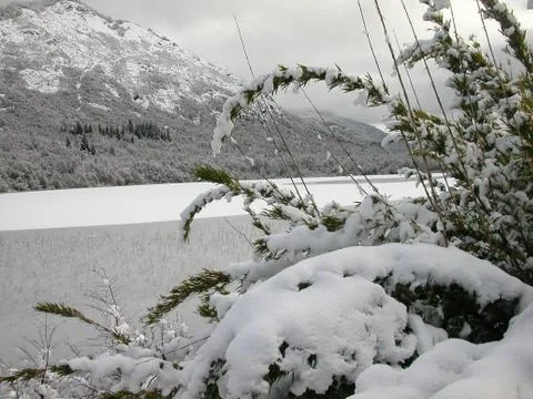 Snow way Stock Photos