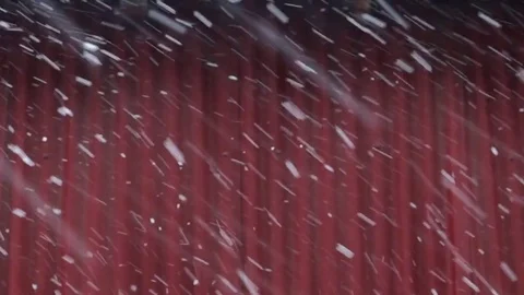 Snow weather Stock Footage 79537394