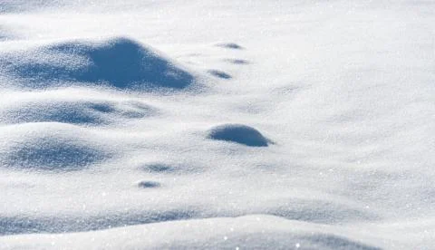 Snow, white background Stock Photos