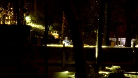 Snow Wind On The Front View Stock Footage 84067108