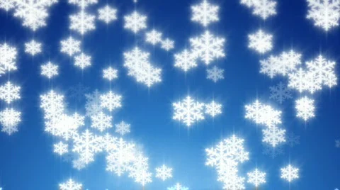 Snow winter background Stock Footage