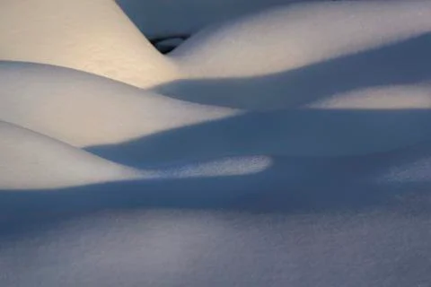 Snow winter background Foto stock