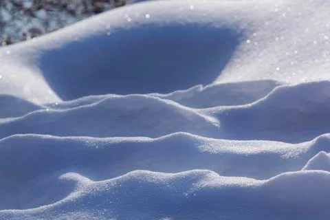 Snow winter background Stock Photos
