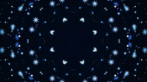 Snow Winter Background. Snowflakes Loop Background. Stock Footage 120298366