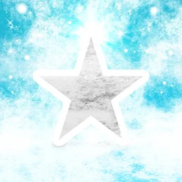 Snow winter image Stock Illustration