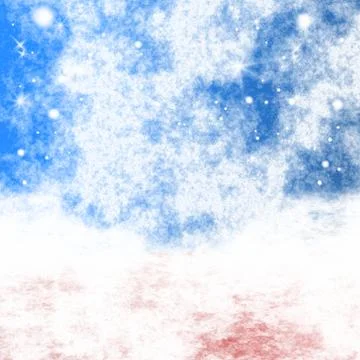 Snow winter image Stock Illustration