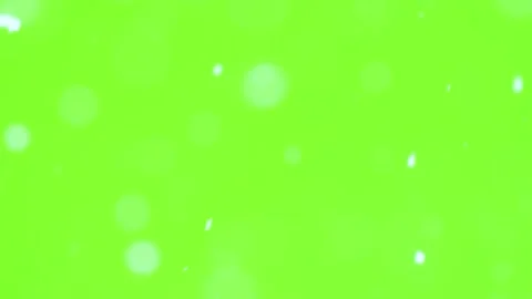 Snow Winter Overlay in Green Screen Background Stock Footage 318074029