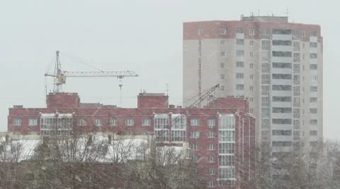 Snow4 Video stock 8991402