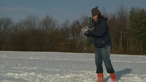 Snowball Stock Footage 22666451