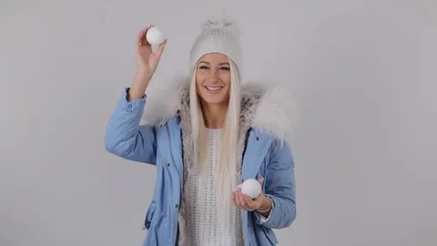 Snowball Stock Footage 98711088