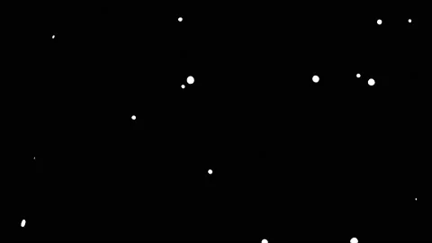 Snowball hitting wall isolated on black with alpha Stock Footage 171020581