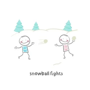 Snowball Stock Illustration