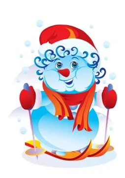 Snowball Illustrazione stock