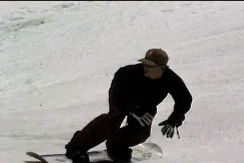 Snowboard-04 Stock Footage 68731