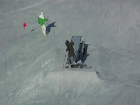 Snowboard 12 Stock Footage 799677