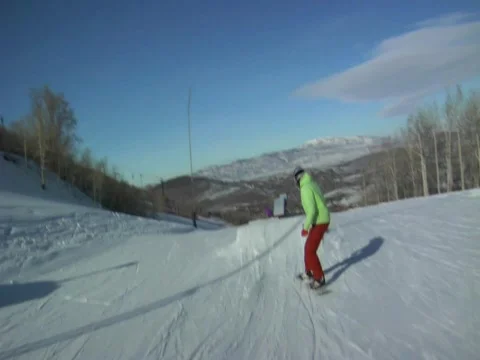 Snowboard 21 Video stock 799658