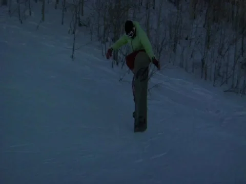 Snowboard 23 Stock Footage 799654