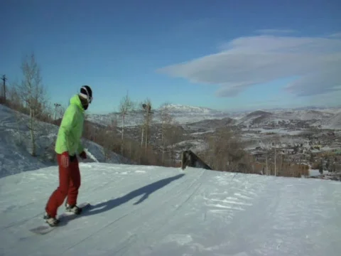 Snowboard 25 Stock Footage 799650