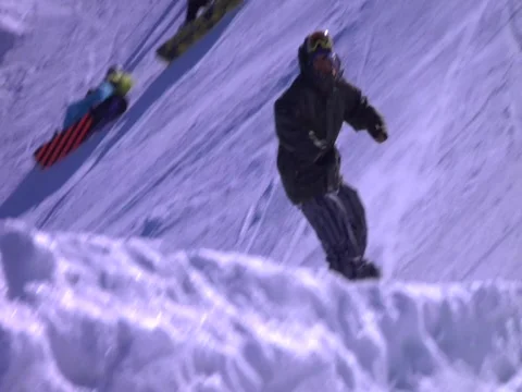 Snowboard 5 Stock Footage 799685