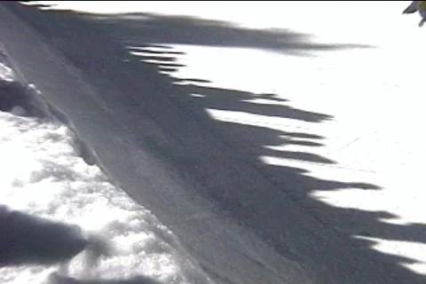Snowboard air Stock Footage 94340