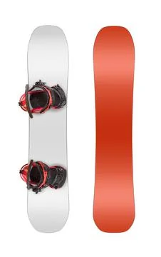 Snowboard with bindings Фото