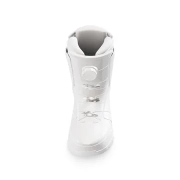 A snowboard boot image isolated on a white background Stock Illustration