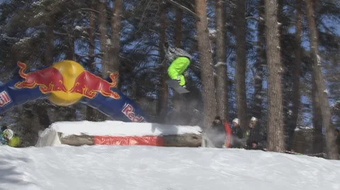 Snowboard Stock Footage 1214936
