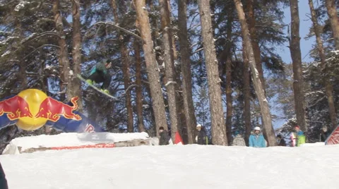 Snowboard Stock Footage 1214937